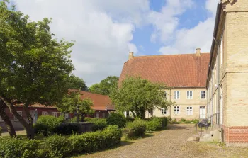 Moravian Brethren’s House, courtyard