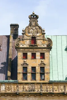Kronborg Castle, gable dormer of the west wing