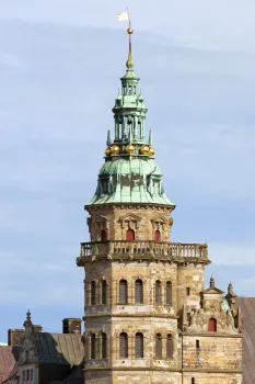 Kronborg Castle, King's Tower, northwest elevation