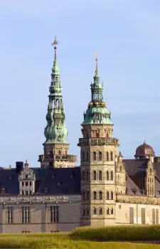 Kronborg Castle, King's Tower and Trumpeter's Tower