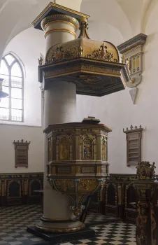 Kronborg Castle, chapel, pulpit