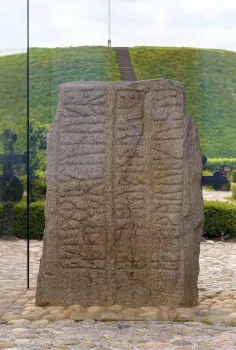 Runestone of Gorm, north elevation
