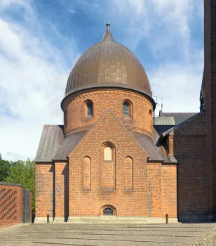 Roskilde Cathedral, Christian IX's Chapel, west elevation