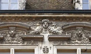 Maillard House, facade detail