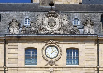 Palace of the Dukes of Burgundy, facade detail
