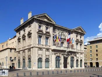 Marseille City Hall, southwest elevation
