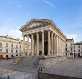 Maison Carrée, northwest elevation