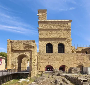 Roman Theatre of Orange, west elevation