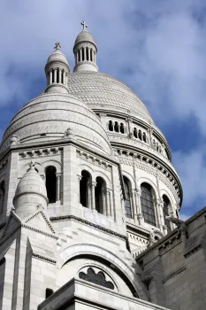 Basilica of the Sacred Heart of Montmartre (Sacré-Cœur), cupola and central dome