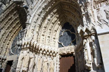 Reims Cathedral, main portals archivolts