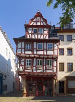 House Eiermarkt № 10, south elevation