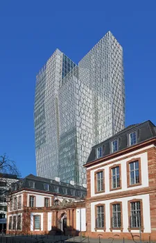Nextower, with Palais Thurn und Taxis in front