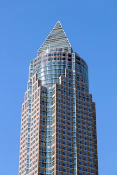 Trade Fair Tower, upper floors with pyramid