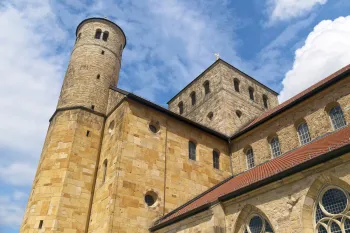 Saint Michael’s Church, detail with western crossing tower and southwestern tower