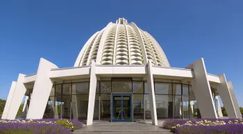 House of Worship of Europe, west elevation