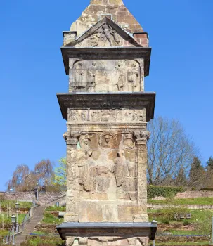 Igel Column, detail view (south elevation)