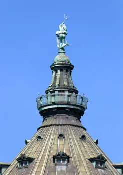 Mannheim Water Tower, roof