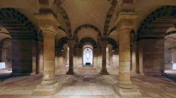 Speyer Cathedral, crypt, central hall