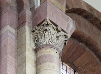 Speyer Cathedral, nave, capital