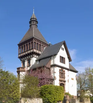 Sonneck Mansion, southwest elevation