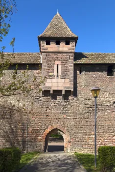 Worms City Fortification, Fisherman's Gate (east elevation)