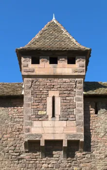 Worms City Fortification, oriel above the Fisherman's Gate