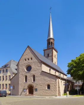 Magnus Church, west elevation