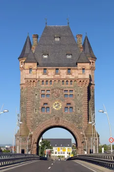 Nibelungen Tower, west elevation