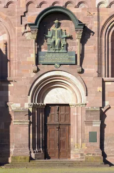 Worms Cathedral, north portal