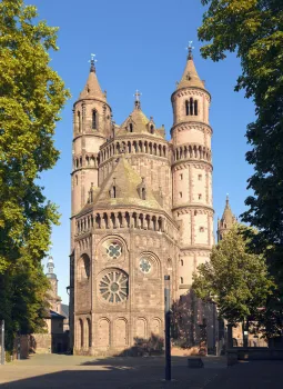 Worms Cathedral, west elevation