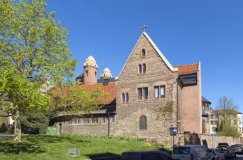 Saint Paul’s Abbey, south elevation