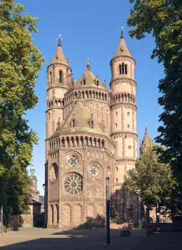 Worms Cathedral, west elevation