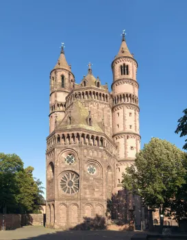 Worms Cathedral, west elevation