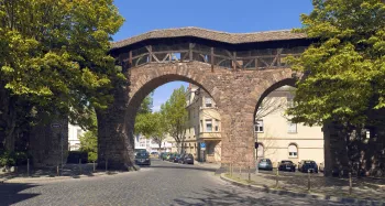 Worms City Fortification, Rashi Gate (south elevation)
