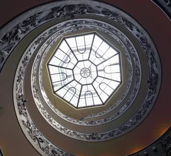 Vatican Museums, Pius-Clementine Museum, Momo Spiral Staircase