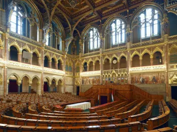 Hungarian Parliament Building, Chamber of Peers