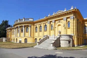 Széchenyi Thermal Bath, west facade (south elevation)