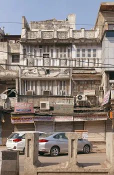 Historic buildings on Chandni Chowk Road