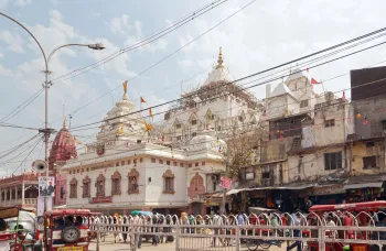 Shri Gauri Shankar Temple, northwest elevation