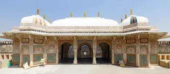 Amber Fort, Ganesh Gate, Suhag Mandir, Panorama