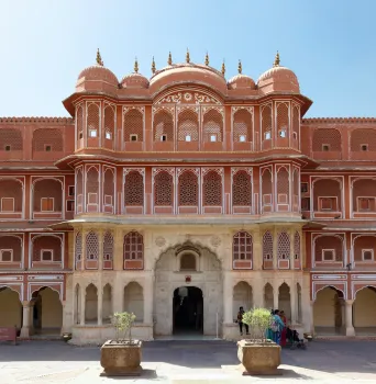 Jaipur City Palace, Sarvato Bhadra Chowk, Ridhi Siddhi Pol