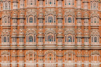 Palace of Winds (Hawa Mahal), facade detail