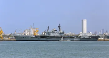Naval Dockyard, aircraft carrier INS Viraat