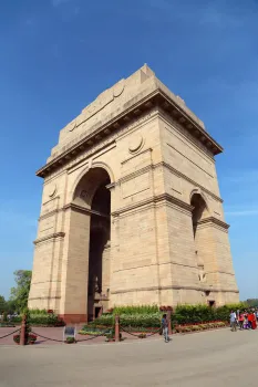 India Gate, southwest elevation