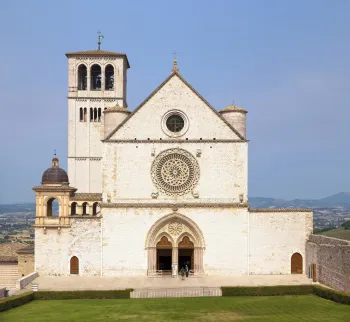 Basilica of Saint Francis of Assisi, main facade (east elevation)