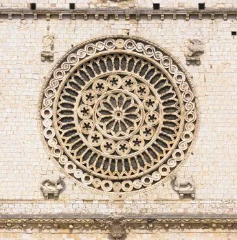 Basilica of Saint Francis of Assisi, rose window
