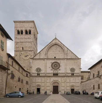 Cathedral of Saint Rufinus, northwest elevation