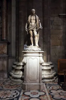 Milan Cathedral, statue of St. Bartholomew Flayed