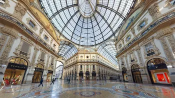 Vittorio Emanuele II Gallery, octagon