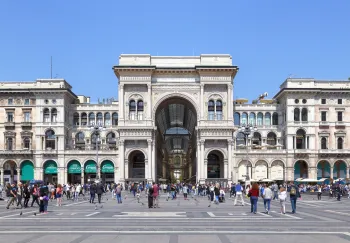 Vittorio Emanuele II Gallery, southern facade